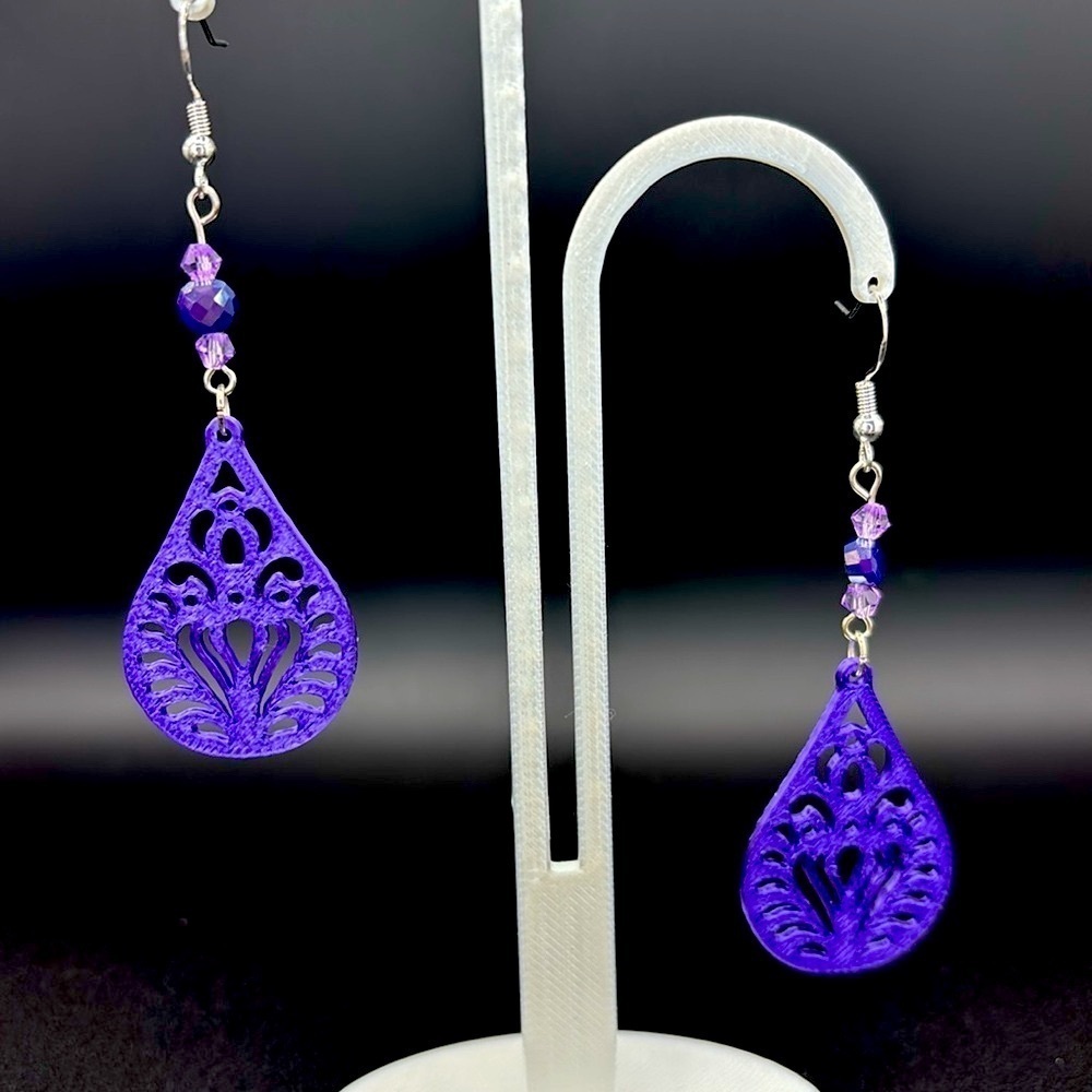 Geometric Earrings - Picture 3 of 4